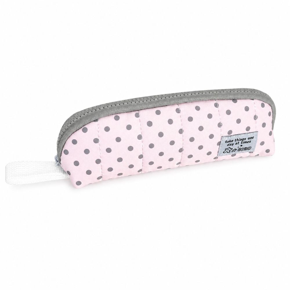 Aesthetic Polka Dot Pencil Cas - Aesthetic Large Pencil Case Pouch 评论和价格
