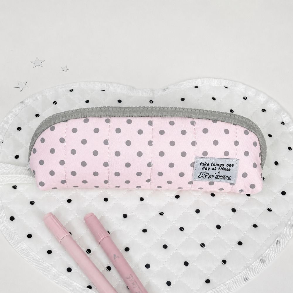 Aesthetic Polka Dot Pencil Cas - Aesthetic Large Pencil Case Pouch 评论和价格