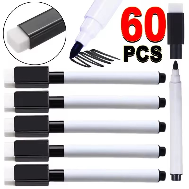 Magnetic Black Dry Erase Marke - School Supplies 评论和价格