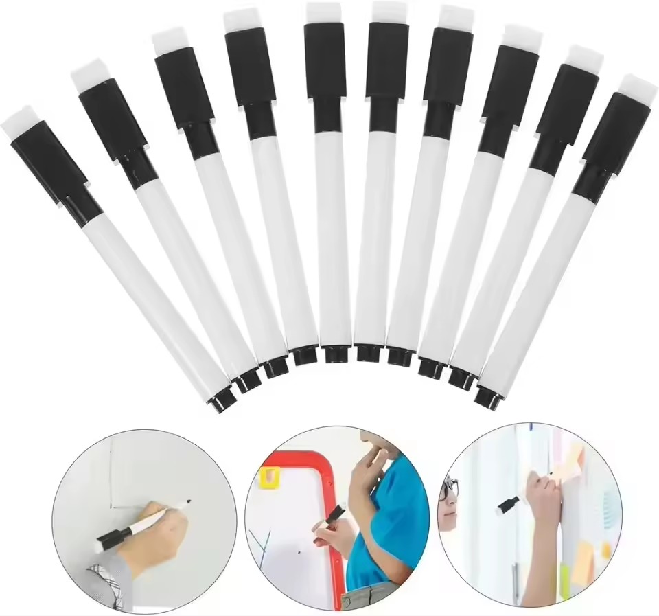 Magnetic Black Dry Erase Marke - School Supplies 评论和价格