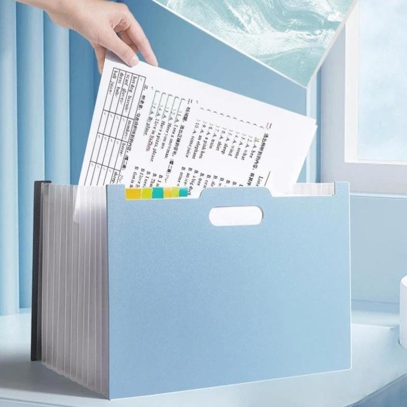 13 Pockets Accordion Expanding - Expandable Accordion File Folder 13 Pockets 评论和价格