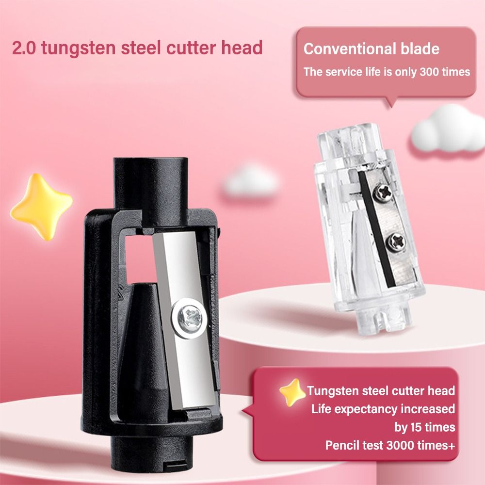 Cute Cartoon Battery Charging  - Electric Pencil Sharpener Usb 评论和价格